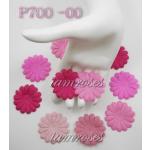  100 Mixed Pink Daisy Scrapbooking Die Cut 