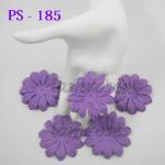 PS - 185     50 Big Purple Puffy Daisies 