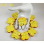  Yellow Hydrangea Scrapbooking Flowers