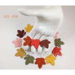 500 Mixed Fall 1-1/4"or 3.25cm Maple Leaves (No Stem)