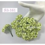 50 Soft Green Cherry Blossoms paper flowers