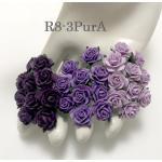 100 Size 1/2" or 1.5 cm Mixed 3 Purple (182/185/188)