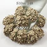  100 Size 5/8" or 1.5 cm - Small Achillea Cottage - Solid Taupe