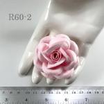 20 Romantica Roses (2 or 2.5cm) Soft Pink Paper Flowers