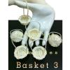 Basket 3     10 Small Wood Wickerwork Baskets Round Buttom Shape