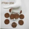Brown Daisy Scrapbooking crafts Handmade Mulberry Paper
