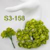 50 Lime Green Cherry Blossoms Paper flowers
