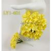 50 Yellow Lilly Paper Flowers