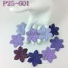 100 Mixed Purple Paper Flowers