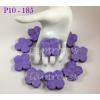 100 Solid Purple Hydrangea Die Cut - Size L