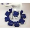 100 Dark Navy Blue Hydrangea Die Cut Flowers - Size L