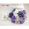 50 Mixed Purple Lily Paper Flowers