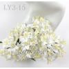 50 White Small Lily Paper Flowers
