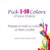 100 Your Color Choice Puffy Semi Rose Buds