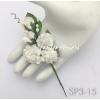 50 White May Roses Paper Flowers Spray (Pre-order) 