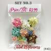 Custom mix and match order paper flowers kit
