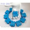 100 Turquoise Hydrangea Dei Cut Flowers - Size L