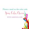 2,500 Poinsettia Die Cut - Your Color Choice 