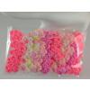 100 Small Random Mixed Pink Crochet Crafts