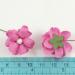 Mixed Pink Brown Small Spring Cottage Paper Flowers
