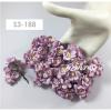 50 Soft Purple Cherry Blossoms paper flowers