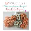 30 Mixed Sizes Daisy and Roses flower - Your Color Choics 