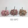 100 Size 3/4" or 2cm Mixed 3 Pinks Open Roses (2/122/125)   