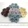 100 Mixed 4 Colors Crafts Paper Flowers 