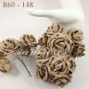 25 Taupe paper flowers - SALE -