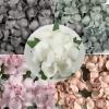 50Mixed Pink Grey paper Flowers (2/122/723/725/15)