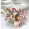 50 Special Dyed Unicorn Color Lily Paper Flowers