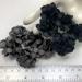  Black Grey Craft Paper flowers 1-1/2" or 3.75cm from Thailand 