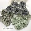 50 Medium May Roses (1-1/2"or3.75cm) Mixed 3 Colors Flower (167/725/726)