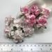 Artificial Handmade paper flowers for wedding craft and scrapbook from iamroses, Thailand - PINK
