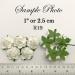 Small Artificial handmade mulberry paper flowers for wedding crafts and scrapbooking from iamroses, Thailand supply   