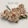  50 Small 1" Solid Nude Pink May Roses