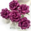 25 Large 2" Solid Magenta Purple Roses
