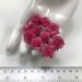 HOT Pink Artificial Mulberry Handmade Paper Flowers for Wedding Crafts and Scrapbook from Iamroses, Thailand