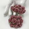 100 Size 3/4" or 2cm Dusty Pink Open Roses (Pre-Order / Please contact us)