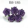 50 Size 1" or 2.5cm Purple Open Roses