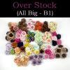  SALE 100 pcs Large Flowers Mixed Designs - Only ONE set available (Over Stock All Big B-1)