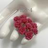  100 Size 5/8" or 1.5cm Hot Pink Open Roses