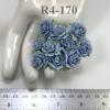 R4 - 170 (100 Pcs)     100 Arabian Jasmine (3/4" or 2cm) Baby Blue Flowers
