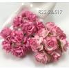 50 Puffy Roses (1-1/4or3cm) Mixed 2 Pinks Flowers
