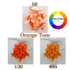 5 Large Gardenia (4"o 9.5cm) - One Your Color Choice - Orange Fall Shade 