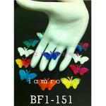 500 Small Butterflies Mixed Batik Colors