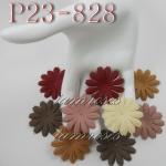 ZQP23 - 828     100 Mixed Metallic Theme Medium Daisy Flowers 