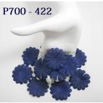 P700 - 422     100 Dark Blue Daisy Scrapbooking 
