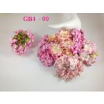 Mixed Pink Big Gardenia Paper Flowers Thailand