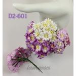 Small Mixed Purple White Daisy Flowers